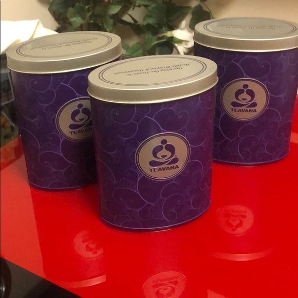 Teavana Other - Set of Teavana cans( empty)